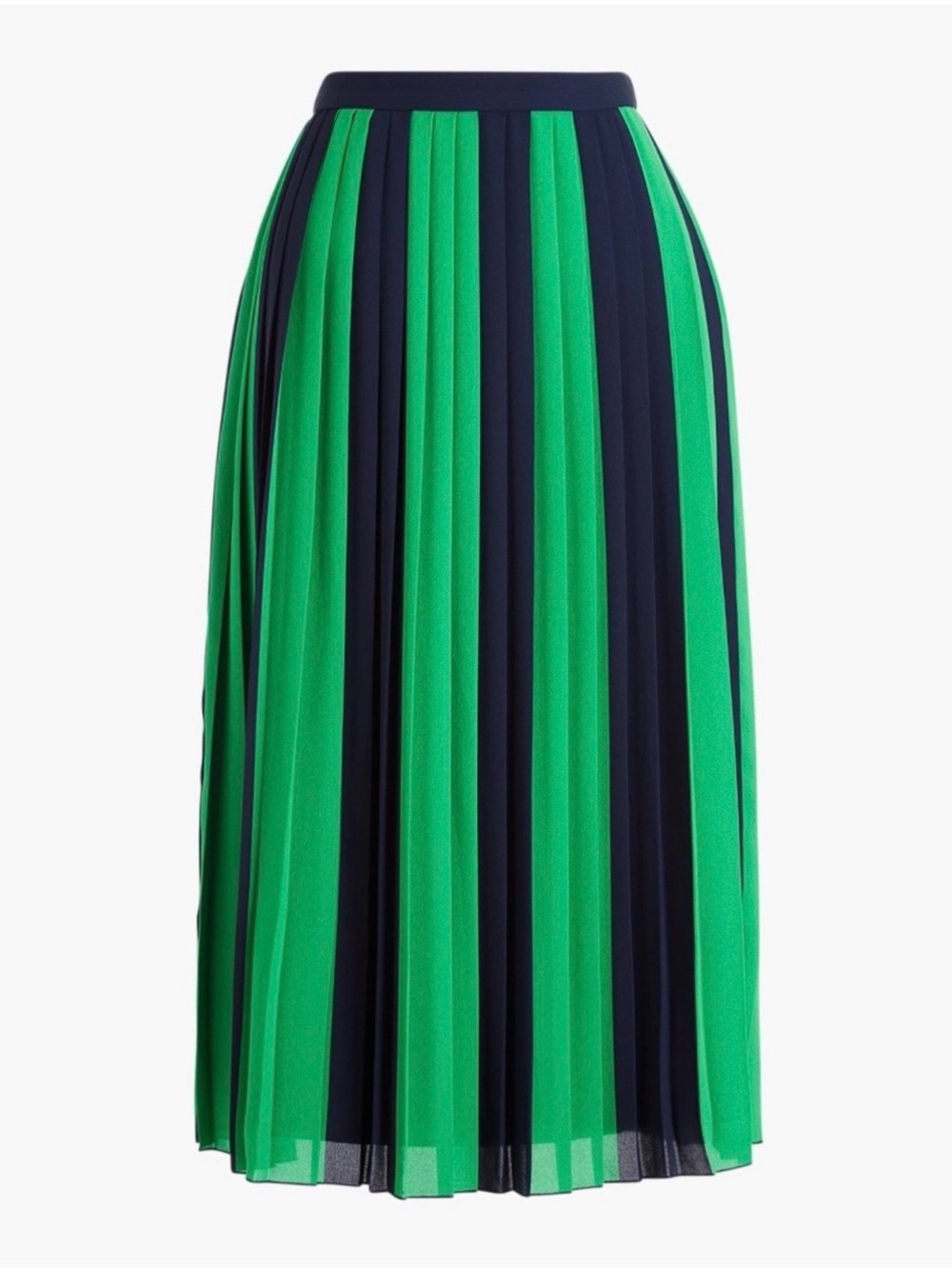 JCrew Factory Pleated Midi Skirt (8)